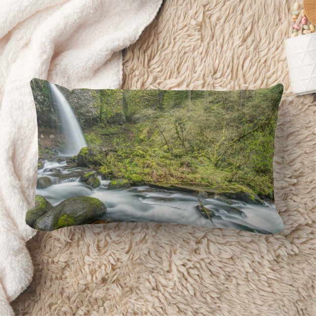 Coussin Rectangle Columbia River Gorge, Ponytail Falls (Couverture)