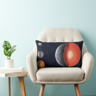 Coussin Rectangle Comment Une Planète Rocheuse Se Forme.