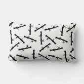Coussin Rectangle Conception animale mignonne de visage de panda (Verso)