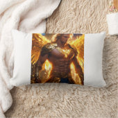 Coussin Rectangle Conception d'aigle (Couverture)