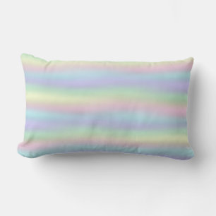 Coussin Rectangle Conception de couleur pastel liquide abstraite