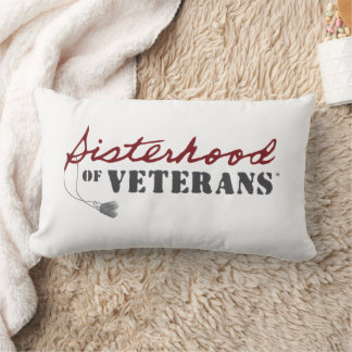 Coussin Rectangle Conception de fierté militaire des sœurs de vétéra