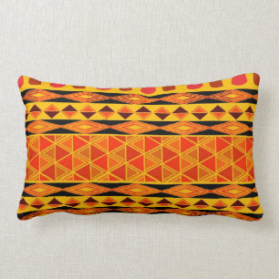 Coussin Rectangle Conception d'oreiller à motif africain