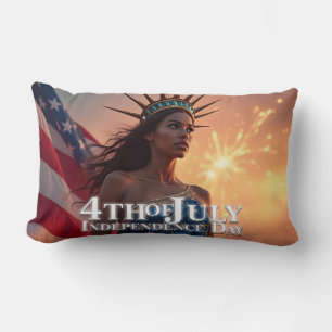 Coussin Rectangle Conception splendide du 4 juillet - Feux d'artific