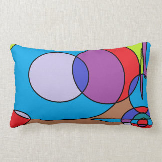 Coussin Rectangle conceptions de la peinture 90s