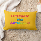 Coussin Rectangle Conjuguez puis articulez (Couverture)