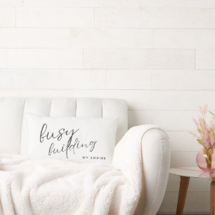 Coussin Rectangle Construire Mon Empire Cadeau pour les Studios de