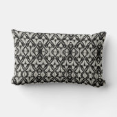 Coussin Rectangle Contraste noir et blanc (Verso)