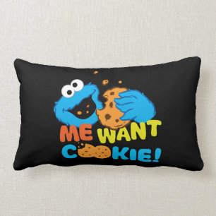 Coussin Rectangle Cookie veut un cookie