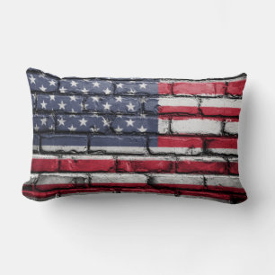Coussin Rectangle Cool USA Drapeau design