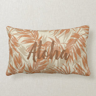 Coussin Rectangle Coordonnées des Spas tropicaux - Palmes d'Areca r