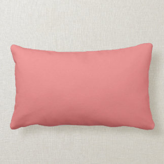Coussin Rectangle Corail léger