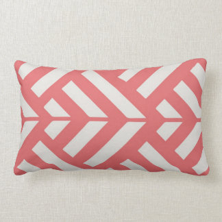 Coussin Rectangle Corail moderne