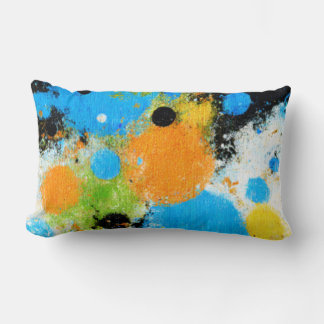 Coussin Rectangle Cosmic Chromatic Splatter: Abstract Orbit