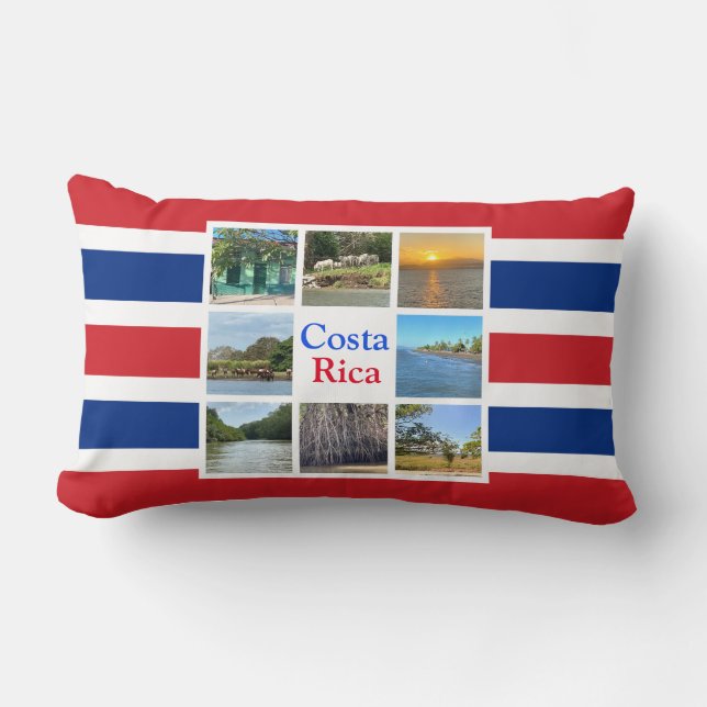 Coussin Rectangle Costa Rica (Recto)