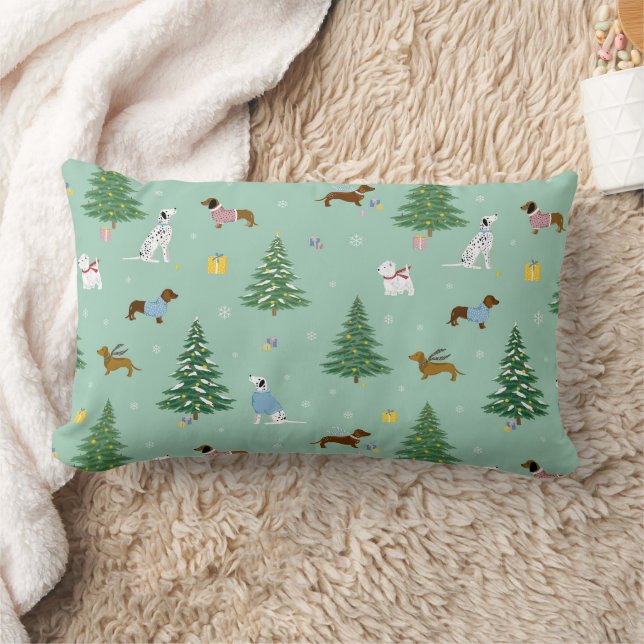 Coussin Rectangle Cosy Pup Pastel Green (Couverture)