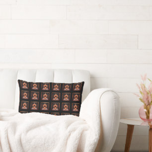 Coussin Rectangle Coton d'élégance géométrique