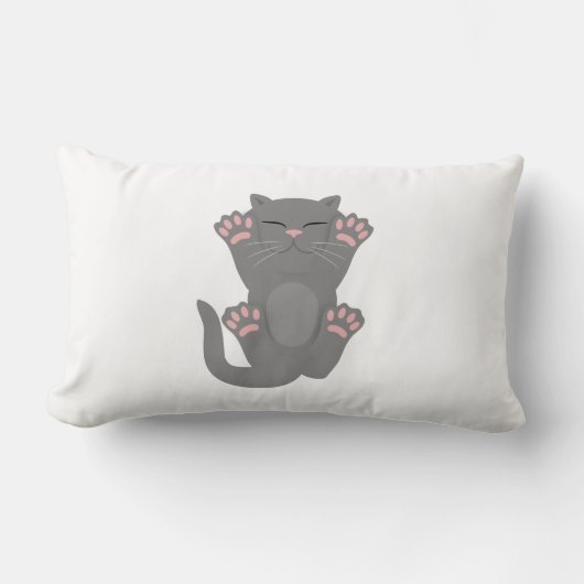 Coussin Rectangle Couchage de chat (Recto)