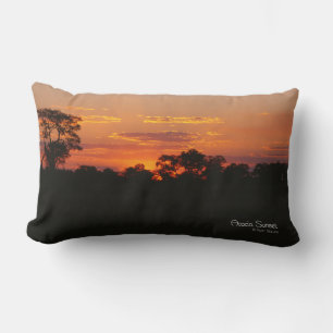 Coussin Rectangle Coucher de soleil Acacia