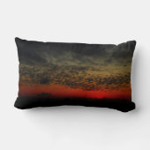 Coussin Rectangle Coucher de soleil avant la tempête (Verso)