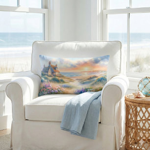 Coussin Rectangle Coucher de soleil sur les dunes de la maisonnette