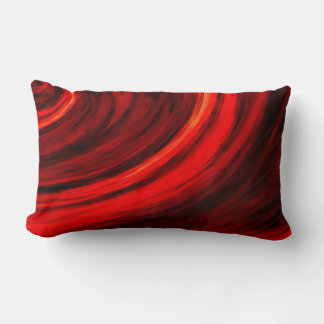 Coussin Rectangle Couleur Brown rouge foncé moderne Abstrait