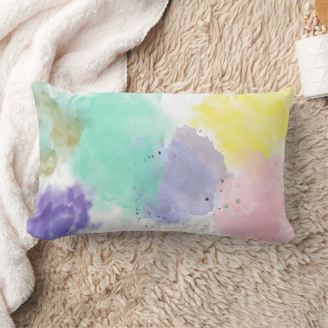 Coussin Rectangle Couleurs Adorables avec une touche délicate   (Couverture)