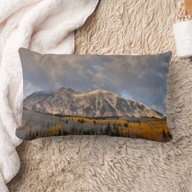 Coussin Rectangle Couleurs automnales d'Aspens, col Keebler (Couverture)