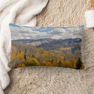 Coussin Rectangle Couleurs d'automne des trembles et des chênes Keeb