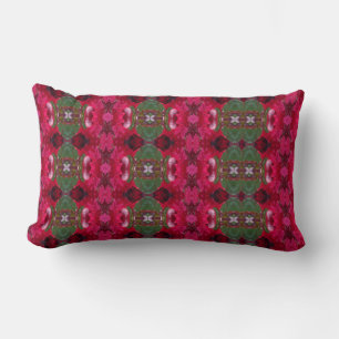 Coussin Rectangle Couleurs de Noël Kaleidoscope