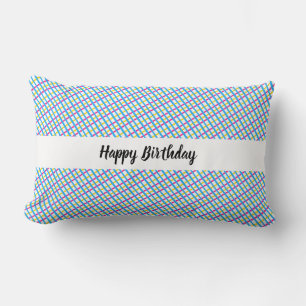 Coussin Rectangle Couleurs Pansexuelles Subtiles