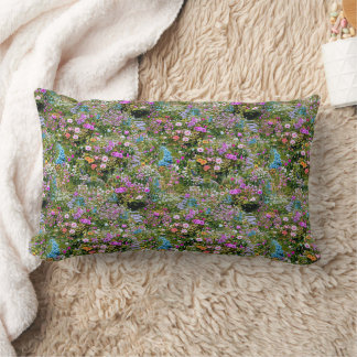 Coussin Rectangle Country Garden Throw Pillow