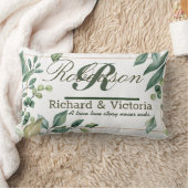 Coussin Rectangle Couple Heather Fleurs Corolla Feuillage Feuilles (Couverture)