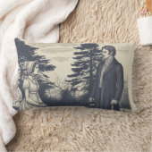 Coussin Rectangle Couples de Jane Austen (Couverture)