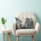 Coussin Rectangle Couples de Jane Austen (Chaise)