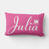 Coussin Rectangle Couronne de Princesse (Verso)