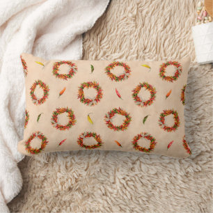 Coussin Rectangle Couronnes du Sud-Ouest du Chili sur tout le motif