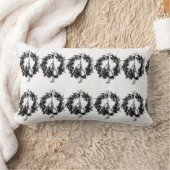 COUSSIN RECTANGLE **COUSSIN NOIR ET BLANC DE LA VAGUE** NOËL (Couverture)