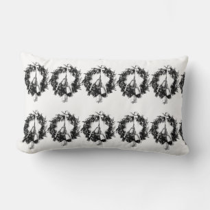 COUSSIN RECTANGLE **COUSSIN NOIR ET BLANC DE LA VAGUE** NOËL