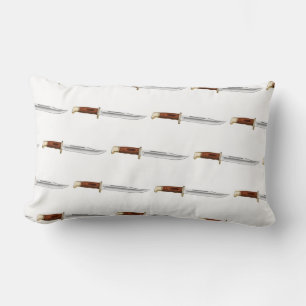 Coussin Rectangle Couteau de chasse à lame fixe