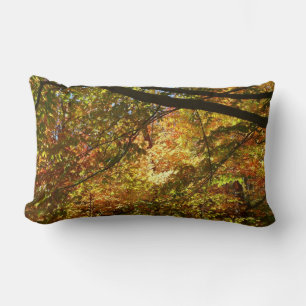 Coussin Rectangle Couvert de feuilles d'automne I Nature jaune d'aut