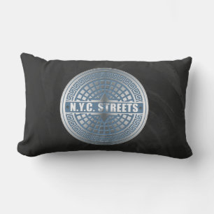 Coussin Rectangle Couvertures de trou NYC