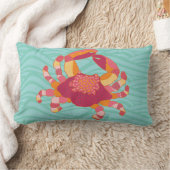 Coussin Rectangle Crabe de Marquage Tribal (Couverture)