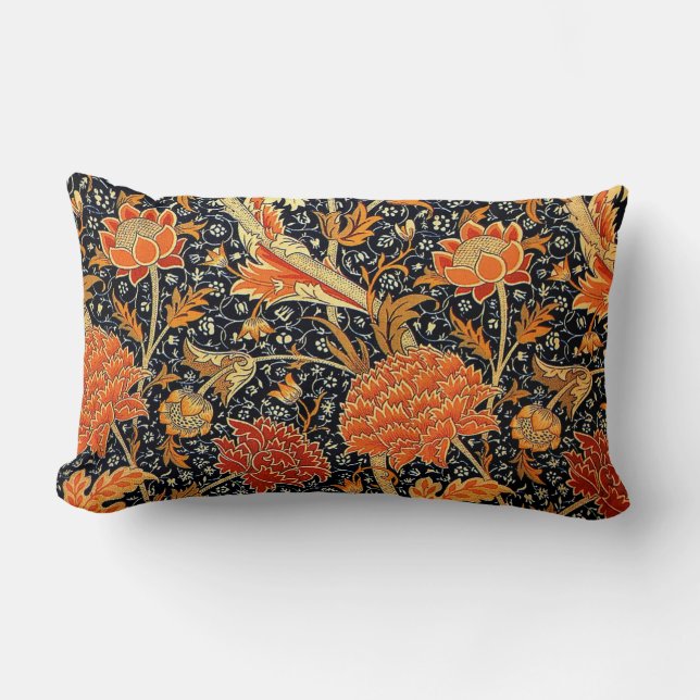 Coussin Rectangle Cray by William Morris (Recto)
