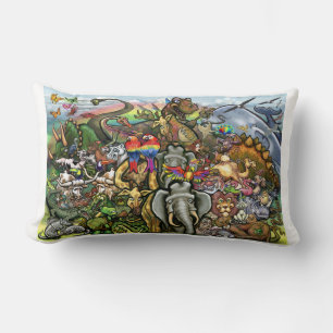 Coussin Rectangle Créatures grandes et petites