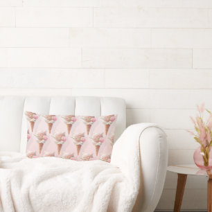 Coussin Rectangle Crème de glace Kitty - Rosy & Dreamy
