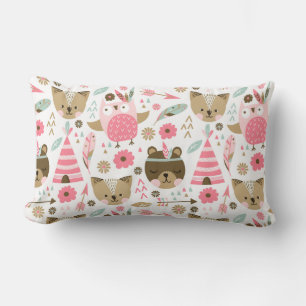Coussin Rectangle Critère de forêt mignonne
