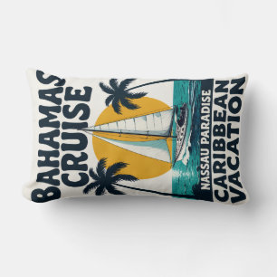 Coussin Rectangle Croisière aux Bahamas Nassau Paradis