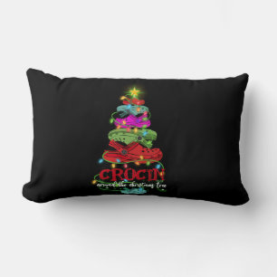 Coussin Rectangle Croquer Autour Du Cadeau De L'Arbre De Noël