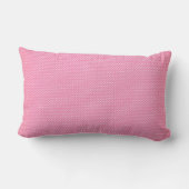 Coussin Rectangle Croyez en les À petits pois roses Angels (Verso)